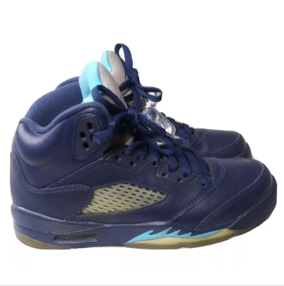 Nike Air Jordan 5 Retro Pre-Grape (GS)  2014 Shoes~Size 4.5 Y